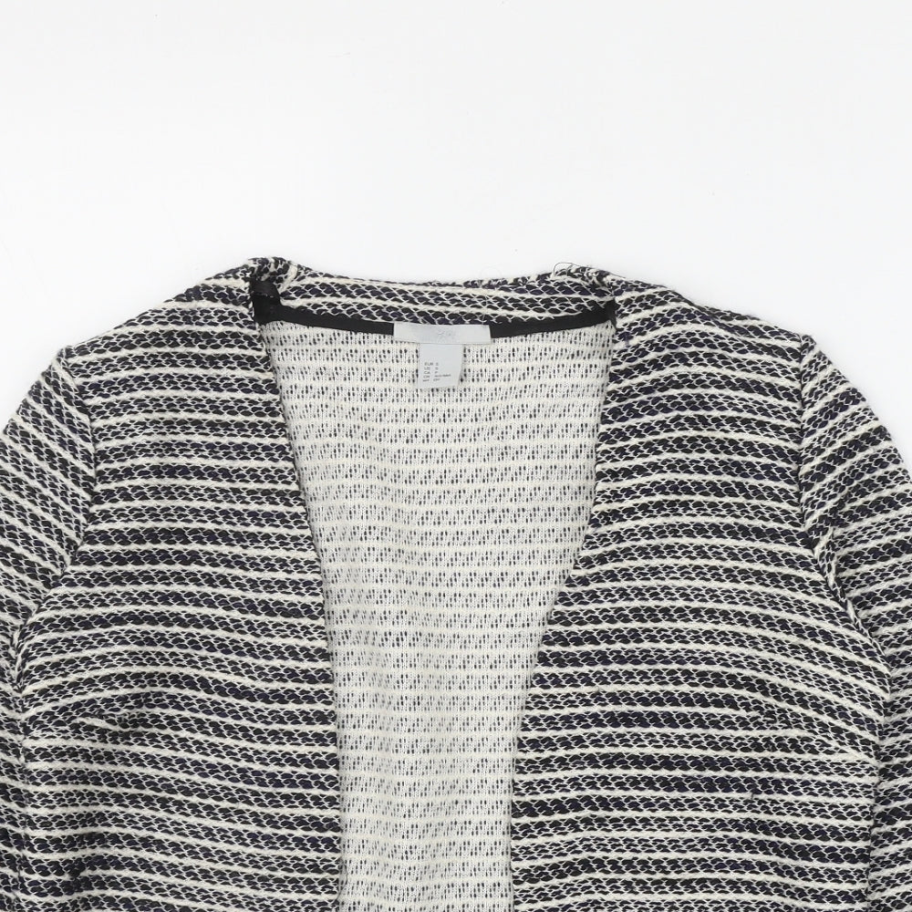 Womens UK Size S H&M Black Cardigan Jumper