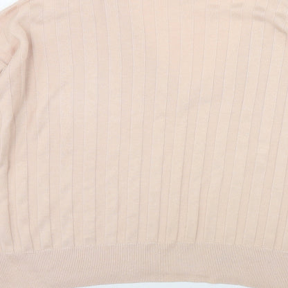 Womens UK Size M Topshop Pink Pullover Jumper