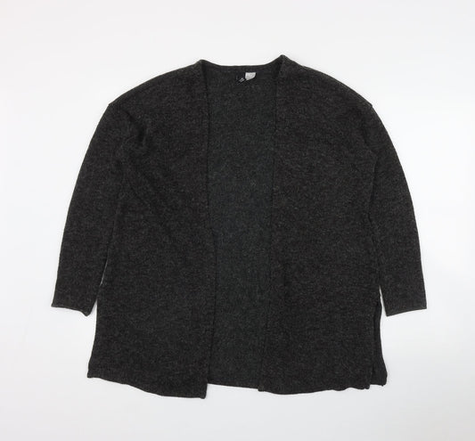 Womens UK Size S H&M Grey Cardigan Jumper