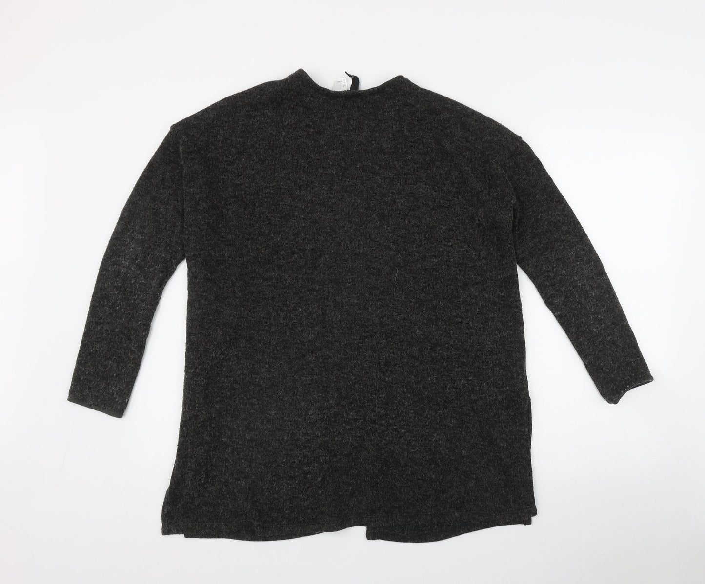 Womens UK Size S H&M Grey Cardigan Jumper