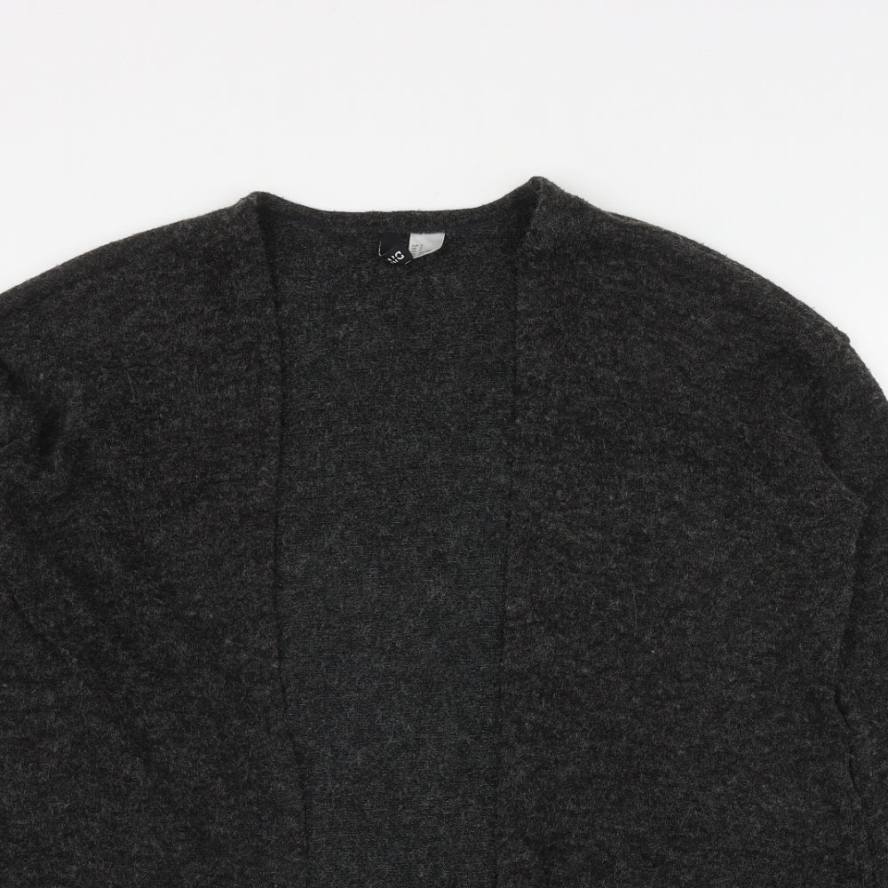 Womens UK Size S H&M Grey Cardigan Jumper
