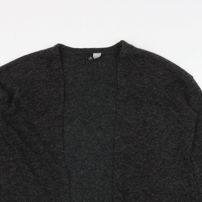 Womens UK Size S H&M Grey Cardigan Jumper