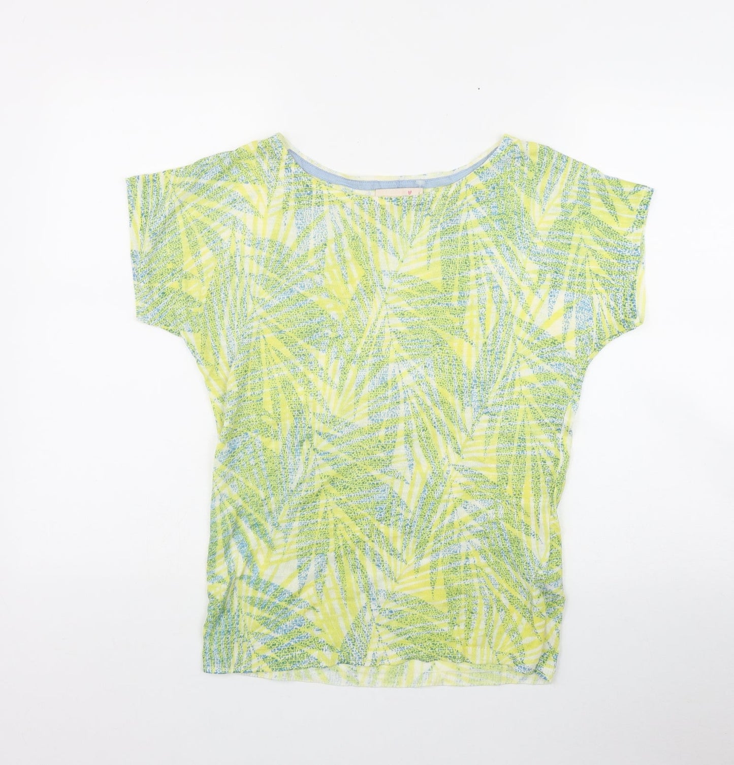 Womens UK Size  Per Una Green Basic T-Shirt