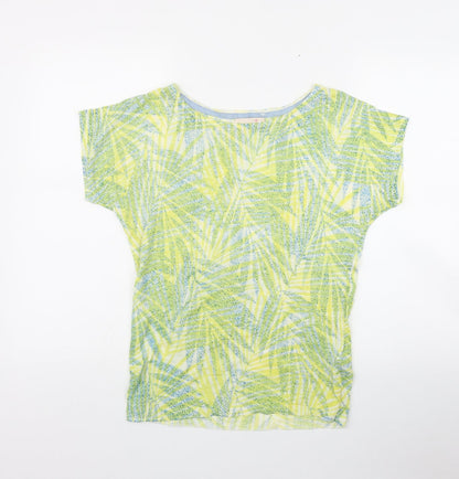 Womens UK Size  Per Una Green Basic T-Shirt