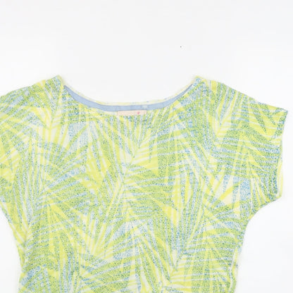 Womens UK Size  Per Una Green Basic T-Shirt