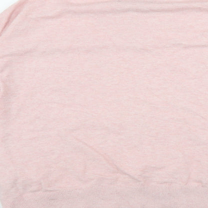 Womens UK Size S Marks and Spencer Pink Pullover Jumper