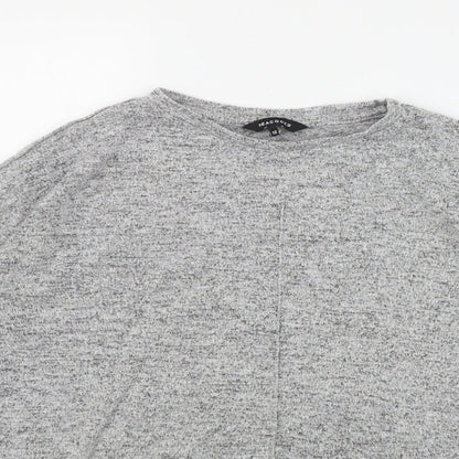 Womens UK Size 12 Peacocks Grey Pullover Jumper