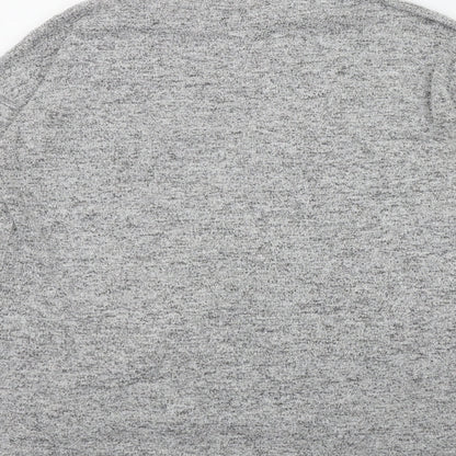 Womens UK Size 12 Peacocks Grey Pullover Jumper