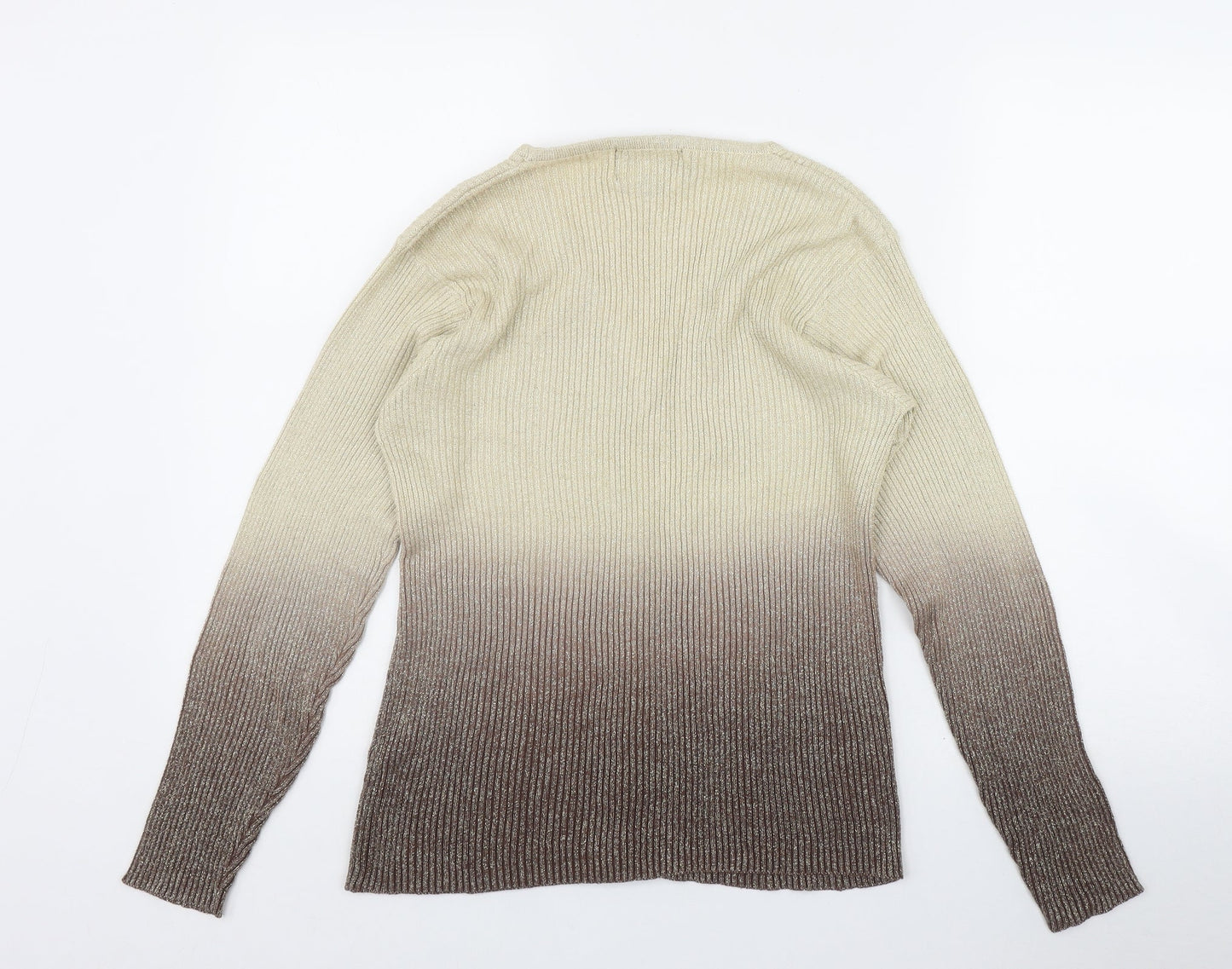 Womens UK Size One Size Casamia Beige Cardigan Jumper