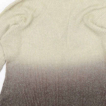 Womens UK Size One Size Casamia Beige Cardigan Jumper