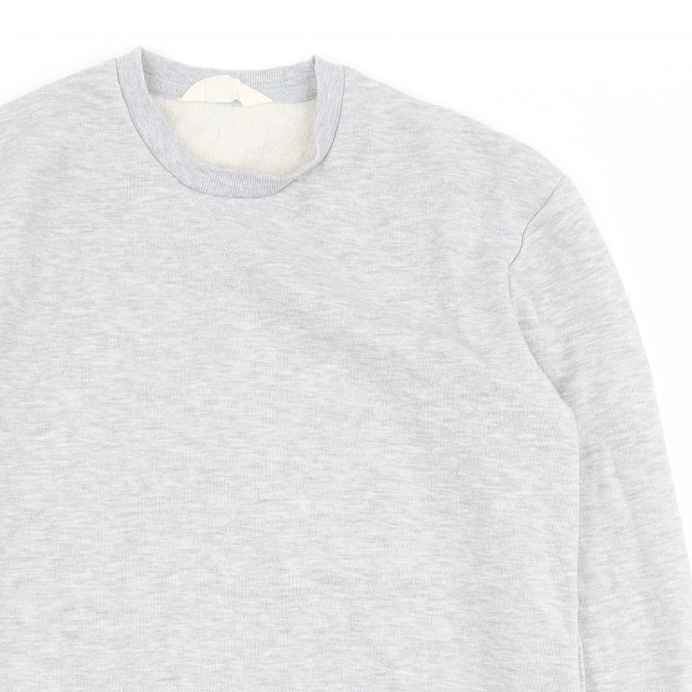 Primark Womens Grey  Polyester Pullover Sweatshirt Size 2XS  Pullover