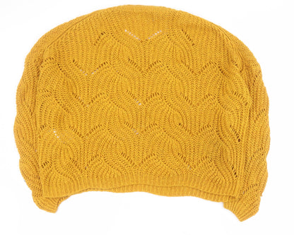 Womens UK Size XL Only Yellow Pullover Jumper