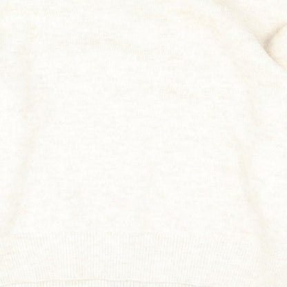Womens UK Size L Marks and Spencer Beige Pullover Jumper