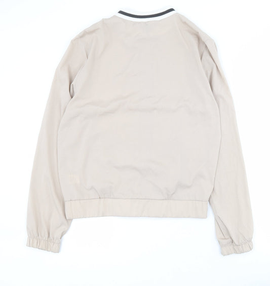 Primark Womens Beige   Jacket  Size 12  Zip