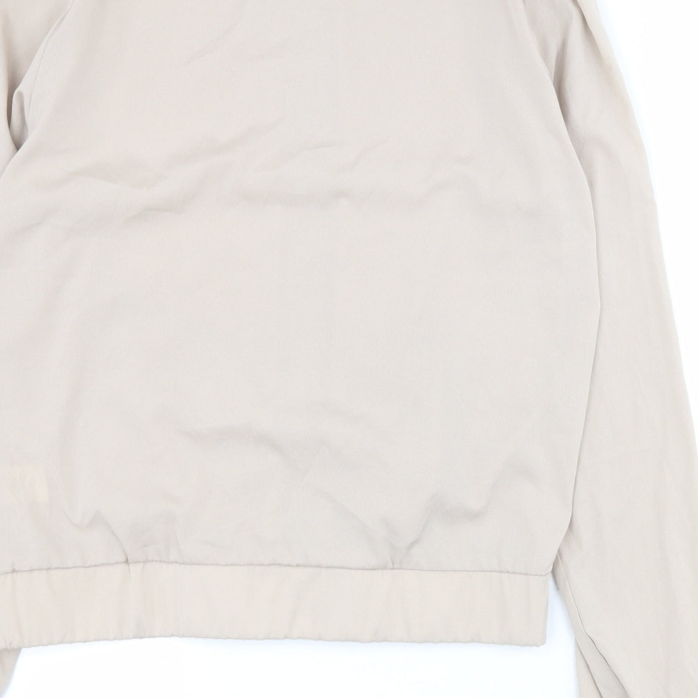 Primark Womens Beige   Jacket  Size 12  Zip