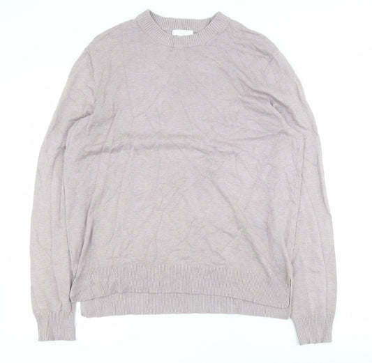 Womens UK Size M H&M Purple Pullover Jumper