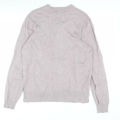 Womens UK Size M H&M Purple Pullover Jumper