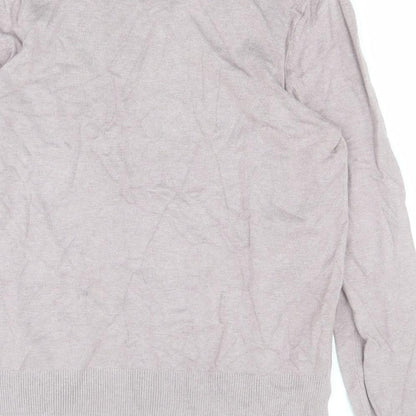 Womens UK Size M H&M Purple Pullover Jumper