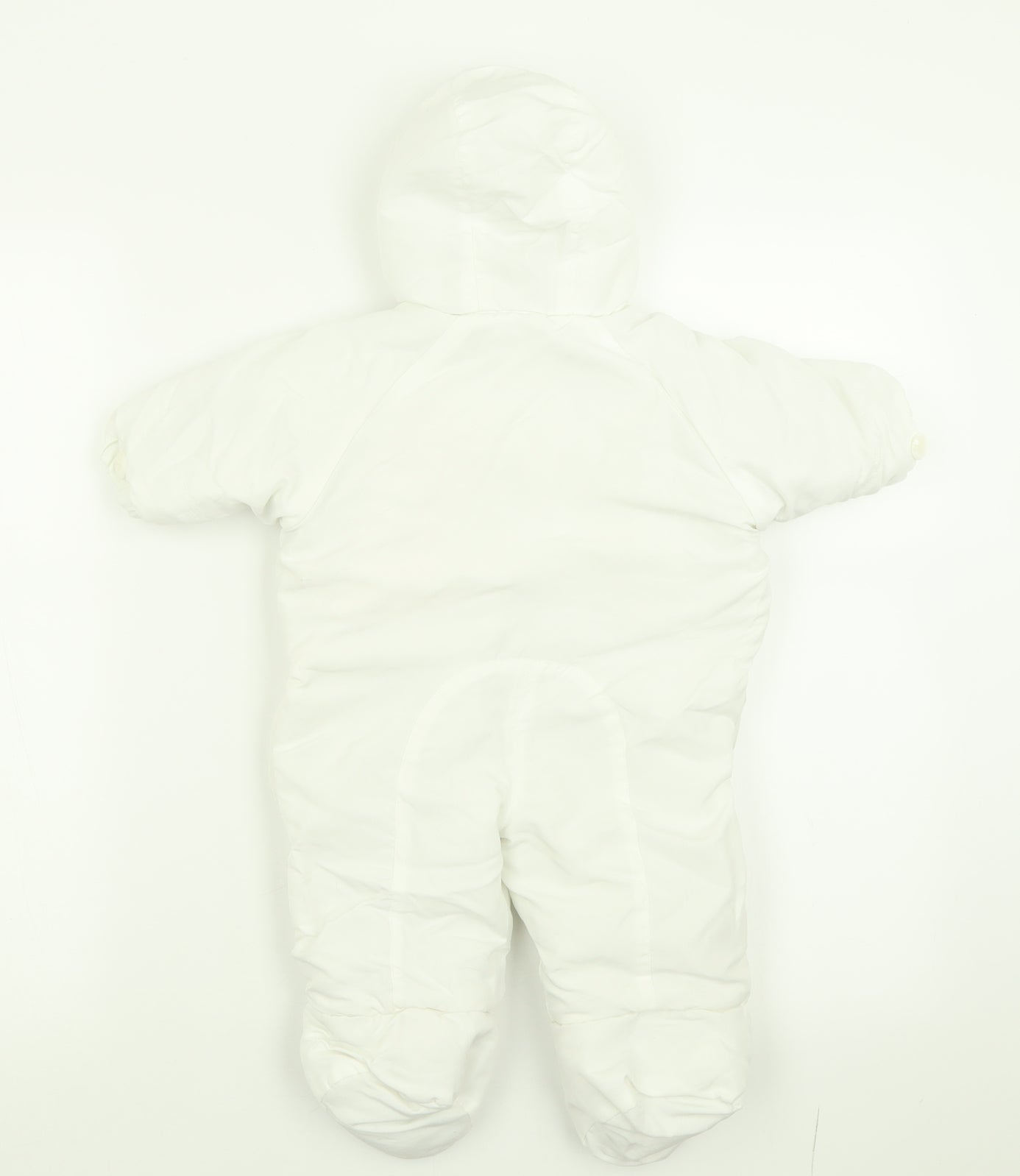 Ladybird Girls White   3-in-1 Jacket Poncho Size 0-3 Months   Hook & Loop