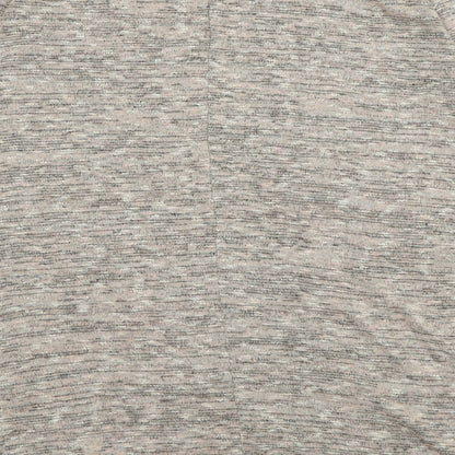 George Womens Purple  Viscose Tunic T-Shirt Size 12 Crew Neck