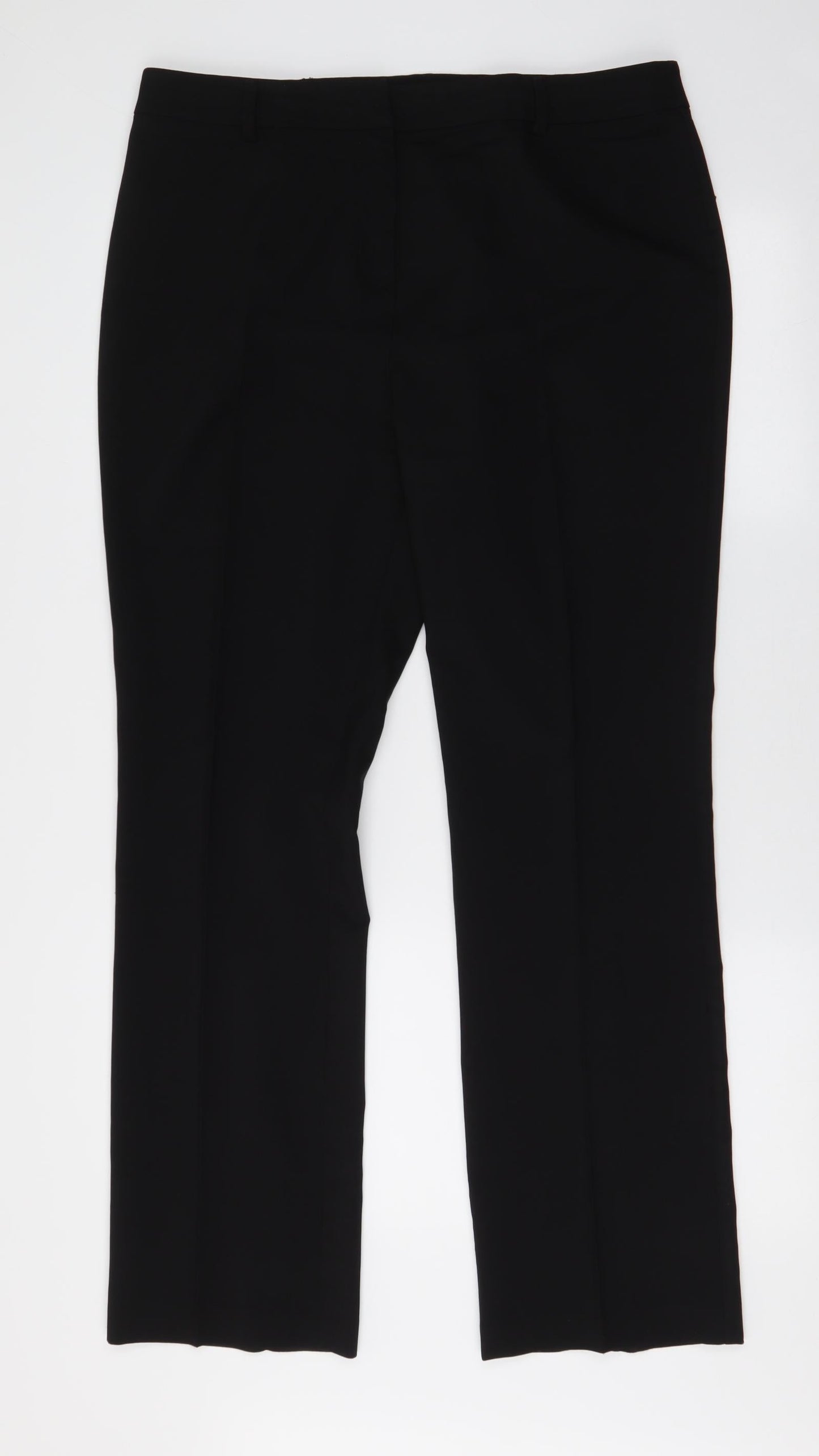 Womens UK Size 14 Papaya Regular Fit  Beige Trousers