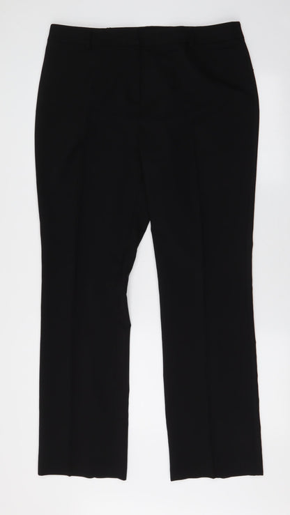 Womens UK Size 14 Papaya Regular Fit  Beige Trousers
