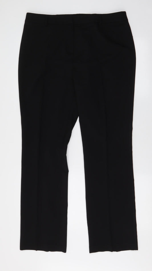 Womens UK Size 14 Papaya Regular Fit  Beige Trousers