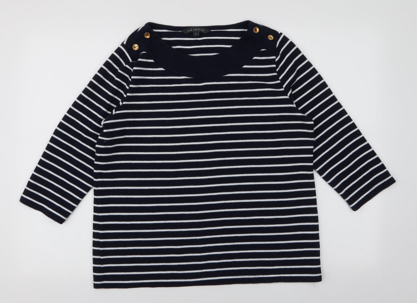Womens UK Size 16 love Leisure Blue Pullover Jumper