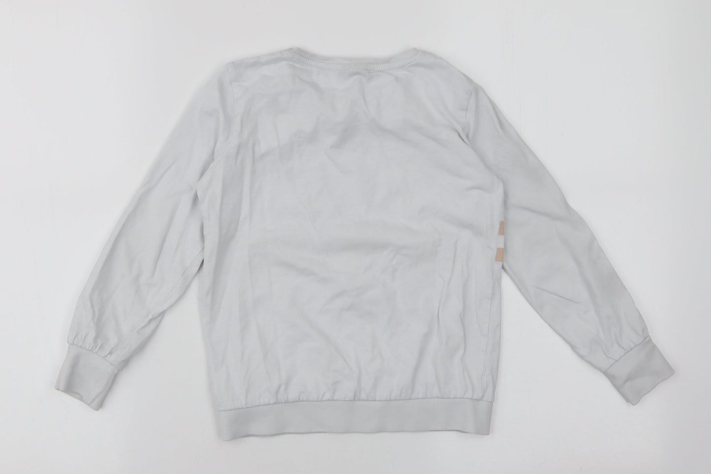 George Girls White  100% Cotton Pullover Sweatshirt Size 7-8 Years  Pullover - Peanuts Snoopy