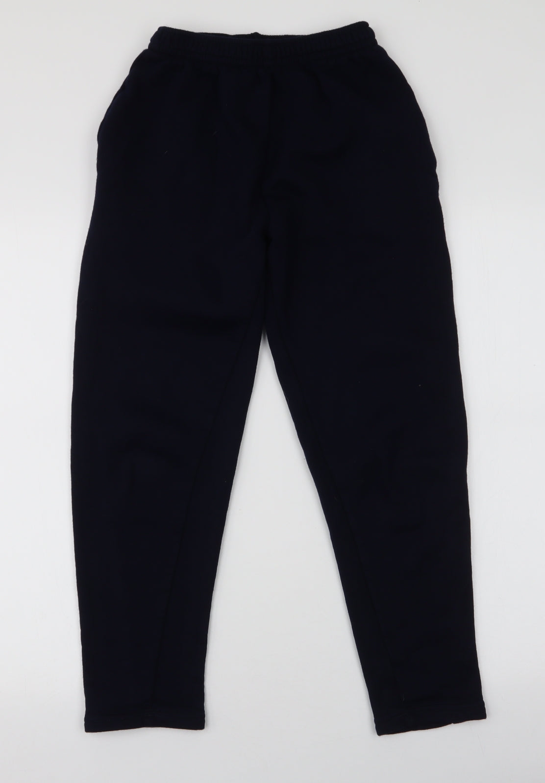 Diamond Kids Boys Blue  Acrylic Jogger Trousers Size XS  Slim Pullover