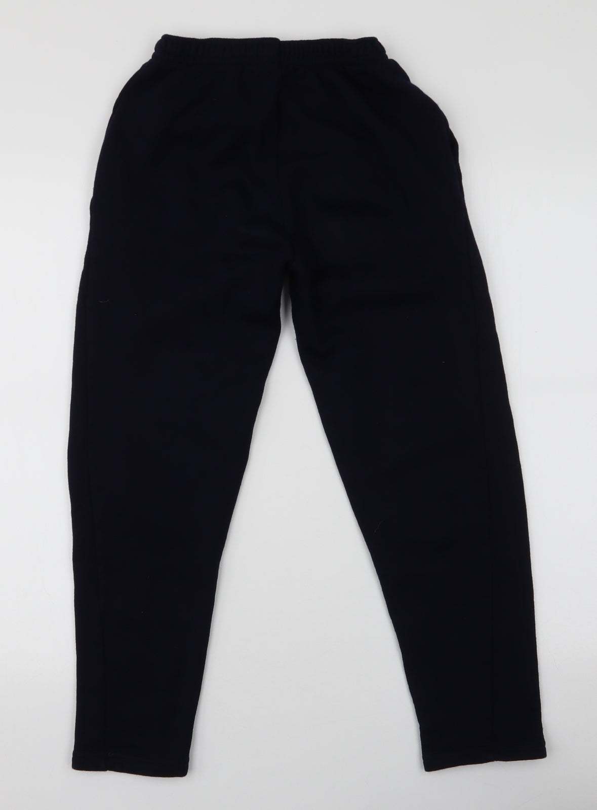 Diamond Kids Boys Blue  Acrylic Jogger Trousers Size XS  Slim Pullover