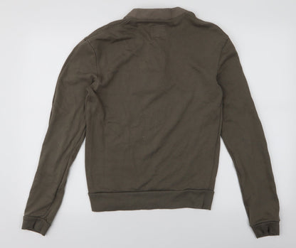Mens UK Size XS Cedar Wood State Green Pullover Sweatshirt