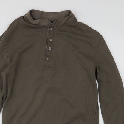 Mens UK Size XS Cedar Wood State Green Pullover Sweatshirt