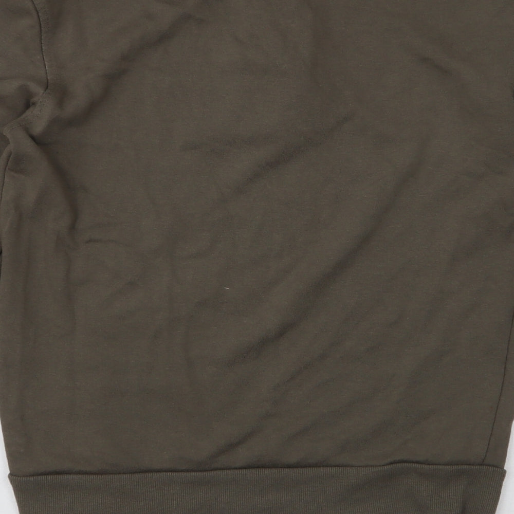 Mens UK Size XS Cedar Wood State Green Pullover Sweatshirt
