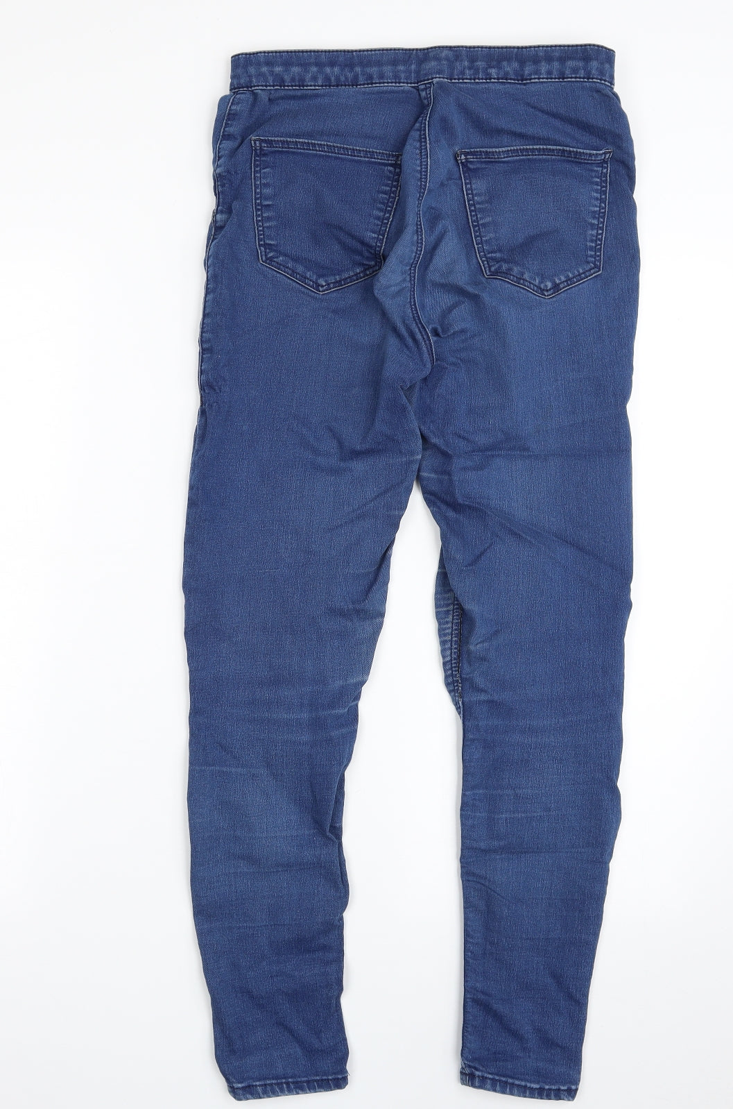 Topshop Womens Blue  Cotton Jegging Jeans Size 28 in L26 in Slim