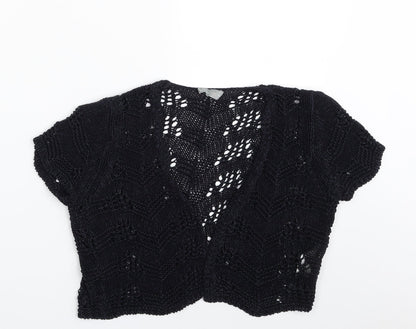 Womens UK Size 14 Per Una Blue Shrug Jumper