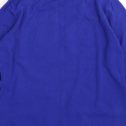 Womens UK Size S MICHA Blue Pullover Jumper