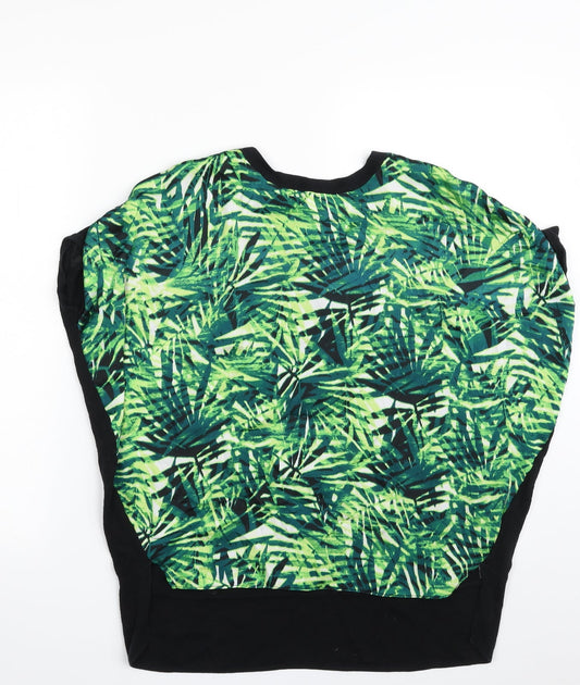 Womens UK Size 10 Paraphrase Green Pullover Jumper