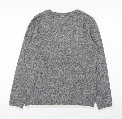 Womens UK Size S Dorothy Perkins Grey Pullover Jumper