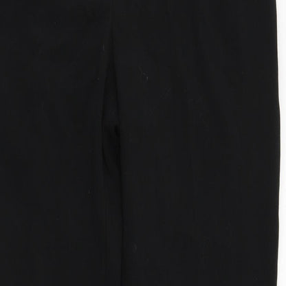 Womens UK Size 12 NEXT Regular Fit  Black Trousers