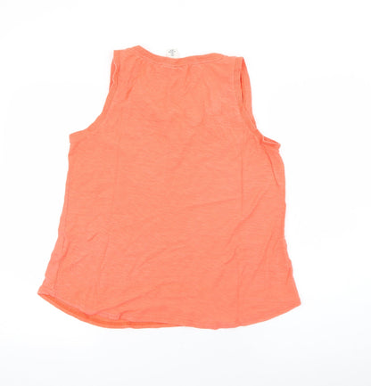 Womens UK Size S H&M Orange Camisole Tank