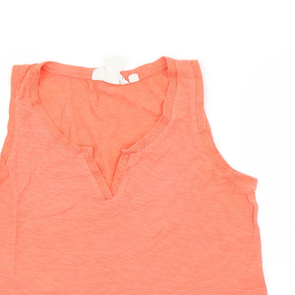 Womens UK Size S H&M Orange Camisole Tank