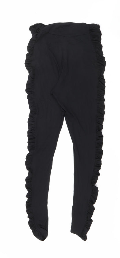 Womens UK Size 16 ASOS  Pedal Pusher Black Leggings
