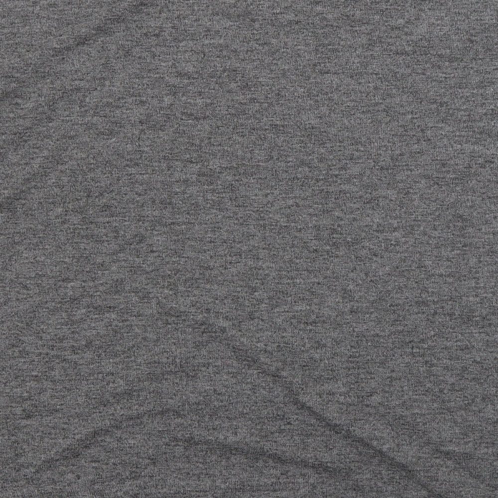 Primark Womens Grey Crew Neck  Polyester Pullover Jumper Size 14