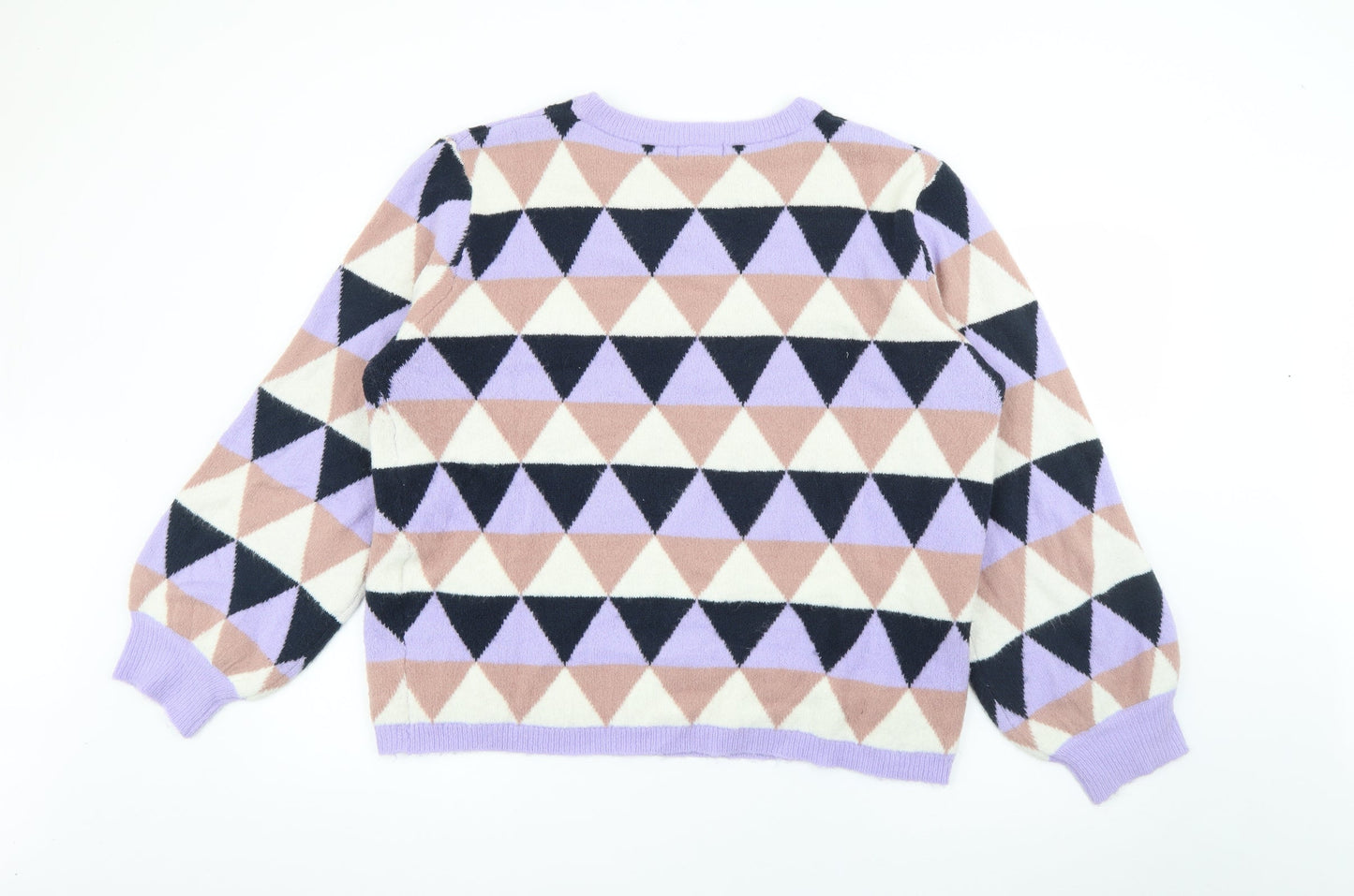 Womens UK Size 2XL JDY Purple Pullover Jumper
