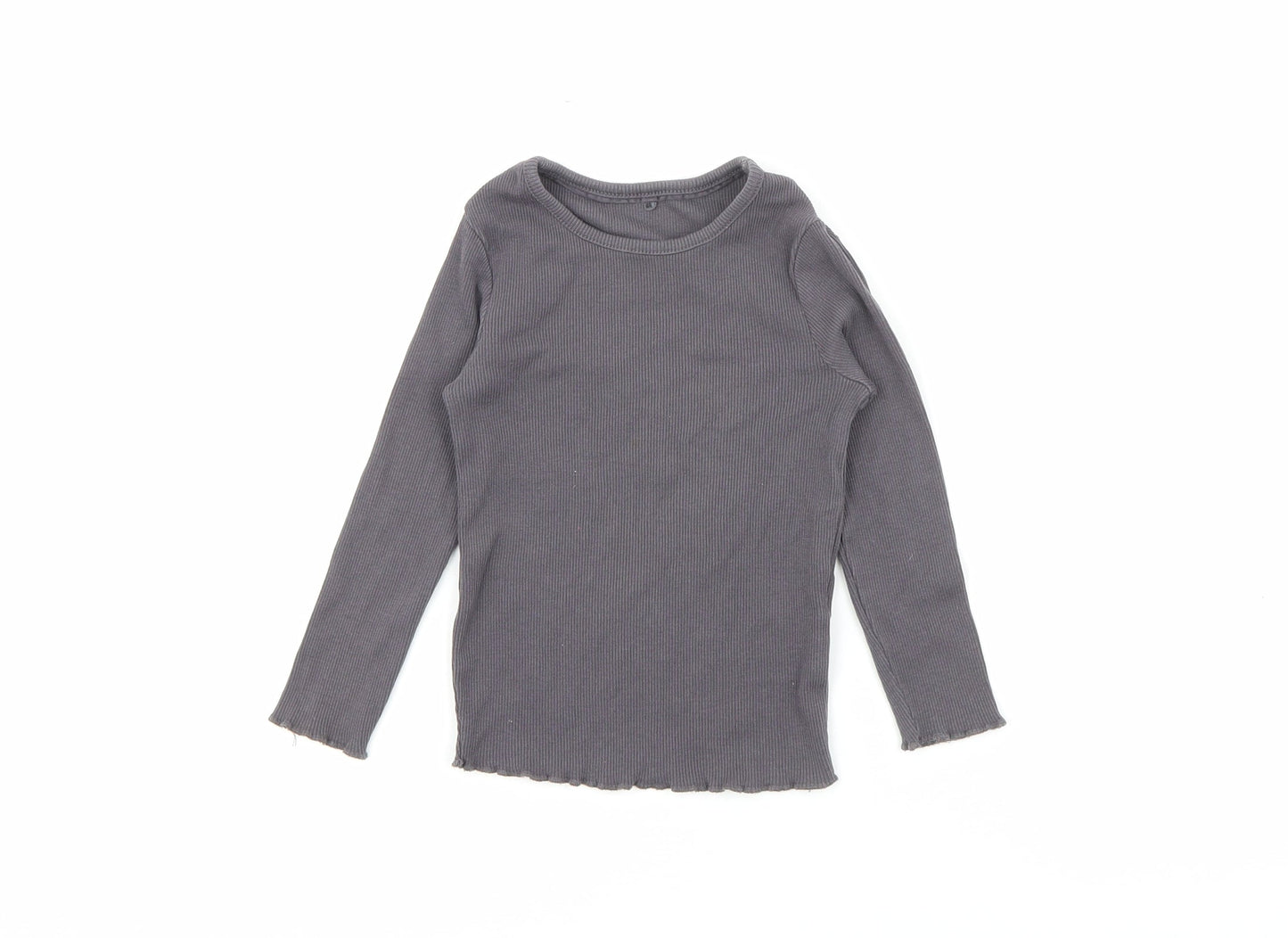 George Baby Grey  Cotton Pullover T-Shirt Size 18-24 Months Crew Neck