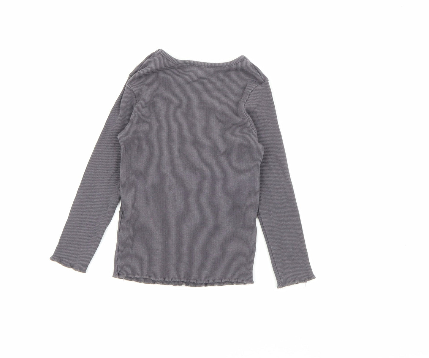 George Baby Grey  Cotton Pullover T-Shirt Size 18-24 Months Crew Neck