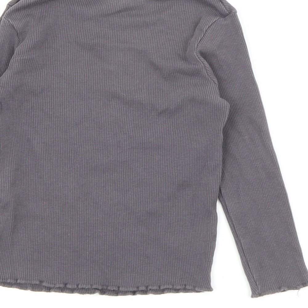 George Baby Grey  Cotton Pullover T-Shirt Size 18-24 Months Crew Neck