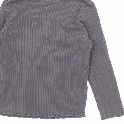 George Baby Grey  Cotton Pullover T-Shirt Size 18-24 Months Crew Neck