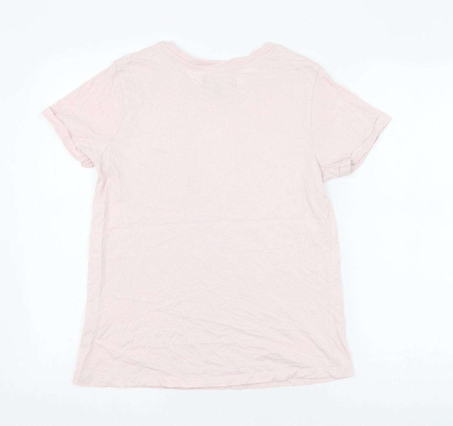 Womens UK Size 12 Paramour Pink Basic T-Shirt